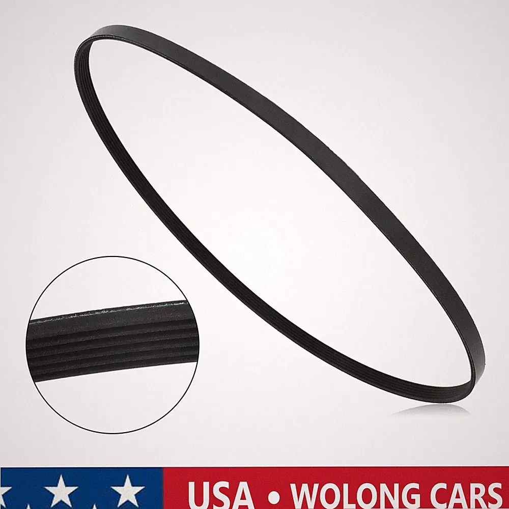 Aftermarket Air Compressor V-Belt 6 Ribbed Black Replace Fit for Craftsman