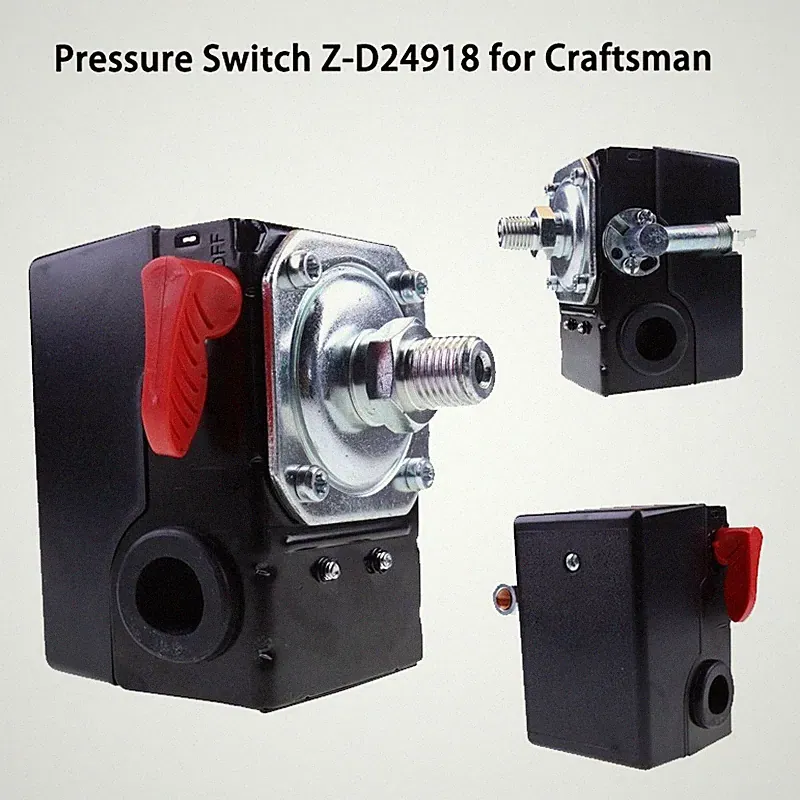 Air Compressor Pressure Switch for Craftsman CMXECXM601 150/120 PSI Z-D24918