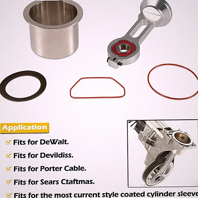 Connecting Rod Piston Ring Replacement Kit for Compressor KK-4835 KK-5081 A02743