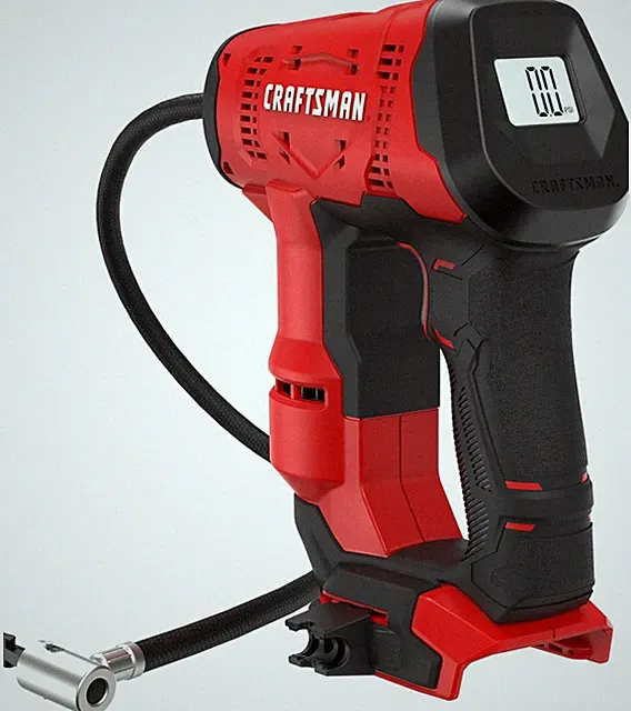Cordless Tire Inflator 150PSI Portable Air Compressor CRAFTSMAN V20 CMCE521B