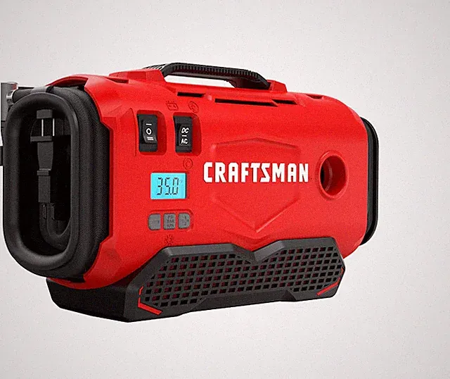 CRAFTSMAN V20 Cordless Tire Inflator CMCE520B 150 PSI Portable Air Compressor