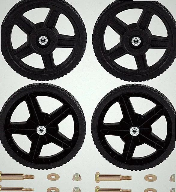 Drive Wheels Fit for Most Standard push Lawn Mowers/Generator/Garden Tiller...