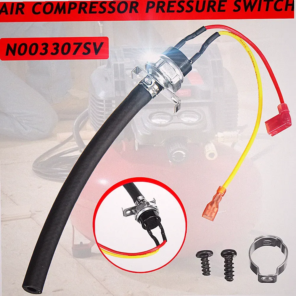 N003307SV Air Compressor Pressure Switch Parts Kit Fits For Craftsman 919167370